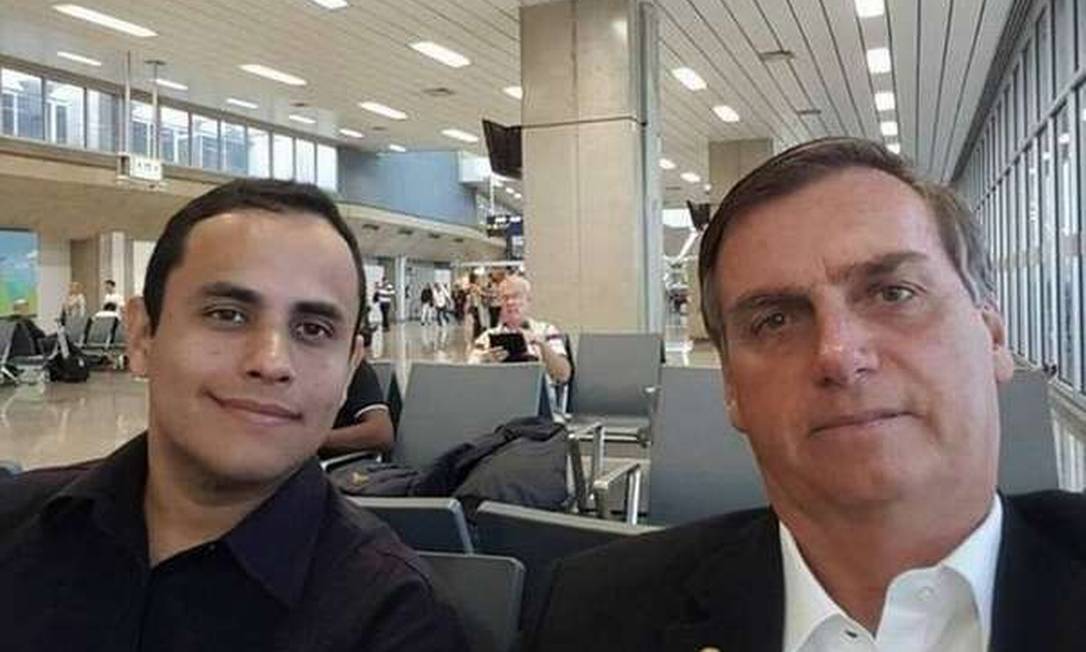 Tercio Arnaud e Jair Bolsonaro Foto: Reprodução 