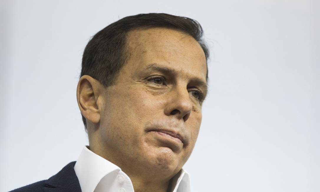 O ex-governador de São Paulo, João Doria (PSDB) Foto: Guito Moreto / Agência O Globo / 19/10/2021