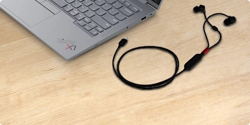 lenovo in-ear headphone