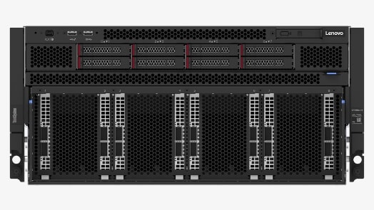  Front view of Lenovo ThinkSystem SR780a V3