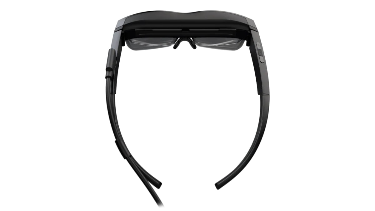 Lenovo ThinkReality A3 smart glasses – top view