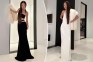 Vera Wang is ‘fine as wine’ in two sleek and slinky gowns for 75th birthday party