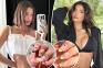 Hailey Bieber and Kylie Jenner’s coordinating nail art is perfect for summer barbecue season