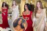 Kim and Khloé Kardashian sparkle in traditional Indian outfits at Ambani wedding