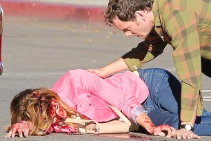 Ashley Greene gets bloody for 'Burying The Ex' **USA, Australia, New Zealand**