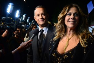 Tom Hanks and his wife Rita Wilson