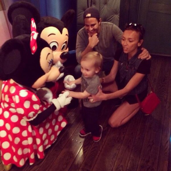 Bill and Giuliana Rancic trade bunny ears for mouse ears and baby Edward to Disneyland for Easter.