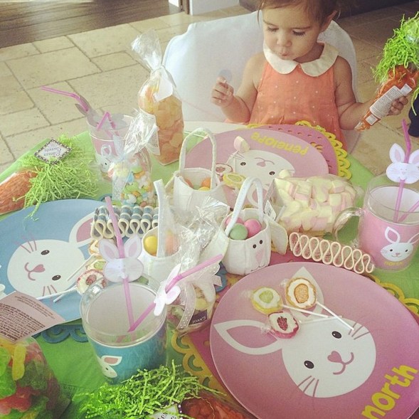 Kris Jenner was an amazing Easter bunny for granddaughter Penelope, daughter of Kourtney Kardashian and Scott Disick.