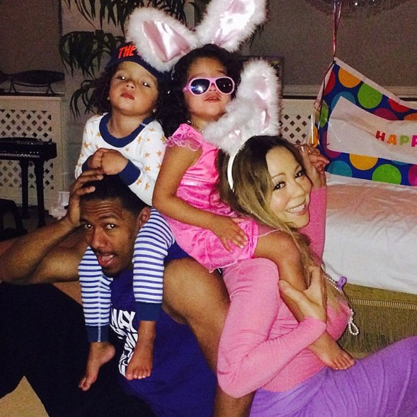 Does anyone do holidays better than Mariah Carey, Nick Cannon and "Dem Babies?"