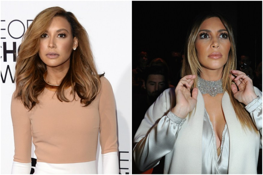 Is Naya Rivera transforming into Kim Kardashian?