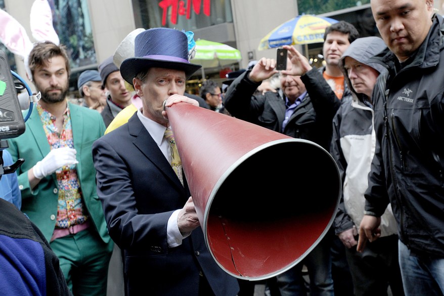 Actor Steve Buscemi attends The New York City Easter Day Parade in New York City. Pictured: Steve Buscemi Ref: SPL519406 310313 Picture by: Brock Miller / Splash News Splash News and Pictures Los Angeles: 310-821-2666 New York: 212-619-2666 London: 870-934-2666 photodesk@splashnews.com