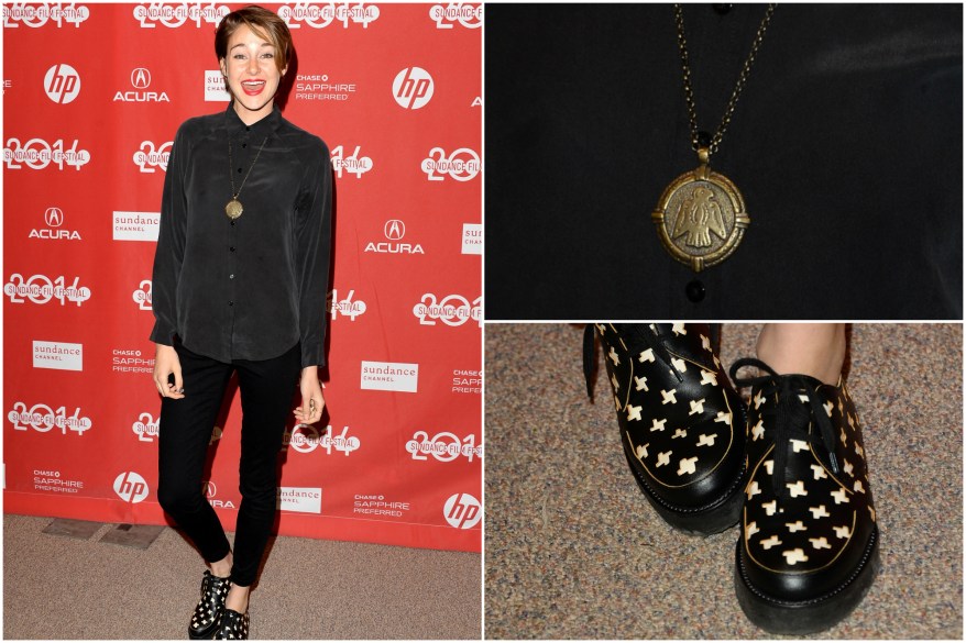 PARK CITY, UT - JANUARY 20: Actress Shailene Woodley attends the 'White Bird In A Blizzard' premiere during the 2014 Sundance Film Festival at Eccles Center Theatre on January 20, 2014 in Park City, Utah. (Photo by Jason Merritt/Getty Images for Sundance Film Festival)