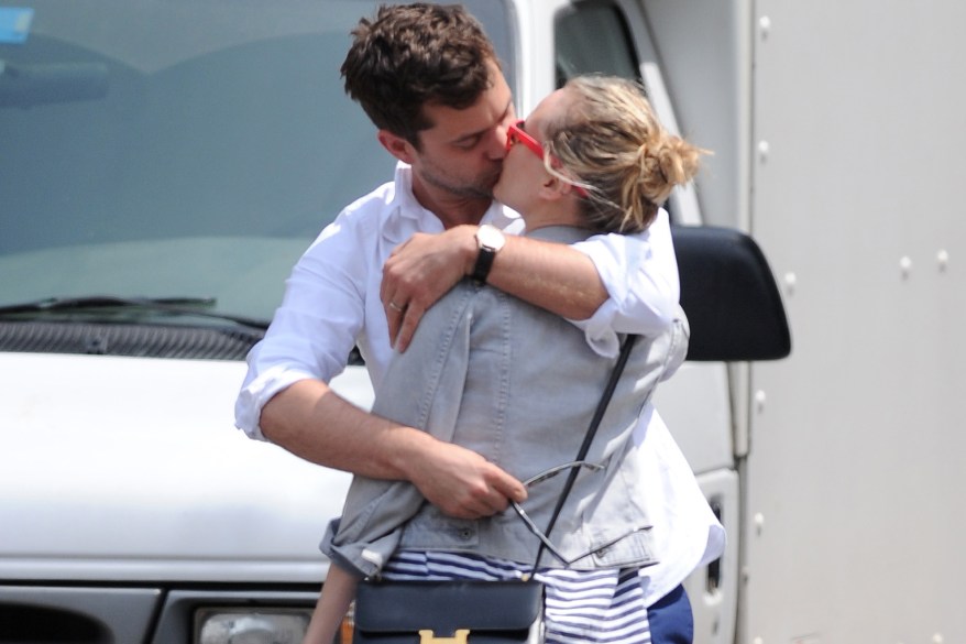 Joshua Jackson and Diane Kruger meet for lunch and display some PDA while eating outside at Gemma in the Bowery, NYC. Pictured: Joshua Jackson and Diane Kruger Ref: SPL274315 030511 Picture by: Wylde / Splash News Splash News and Pictures Los Angeles: 310-821-2666 New York: 212-619-2666 London: 870-934-2666 photodesk@splashnews.com