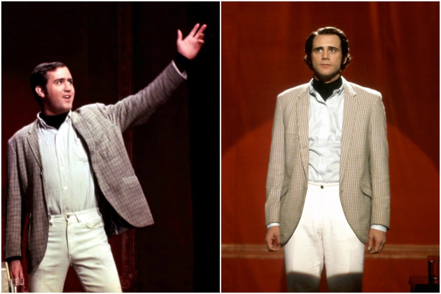 Andy Kaufman / Jim Carrey as Andy Kaufman in "Man on the Moon"