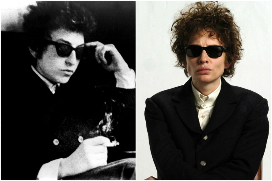 Bob Dylan / Cate Blanchett as Bob Dylan in "I'm Not There"