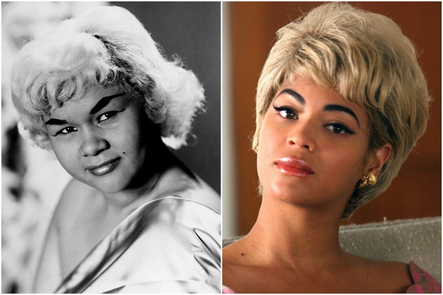 Etta James / Beyoncé as Etta James in "Cadillac Records"