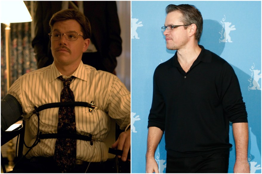Matt Damon happily put on 40 pounds to star in "The Informant."
