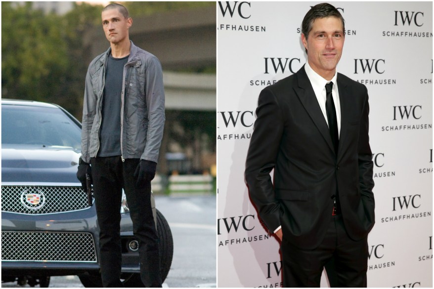 "Lost" star Matthew Fox dropped 40 pounds to play an assassin in "Alex Cross."