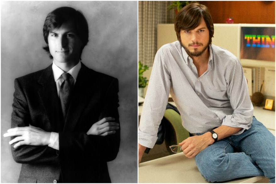 Steve Jobs / Ashton Kutcher as Steve Jobs in "Jobs"