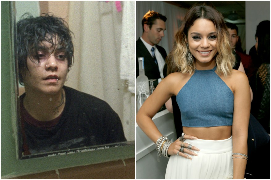 Vanessa Hudgens packed on the pounds and chopped off her hair for her role in "Gimme Shelter" in 2013.