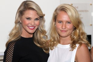 EAST HAMPTON, NY - AUGUST 22: Christie Brinkley and Sailor Brinkley Cook attend the Celebrity Autobiography Photo-Op at Guild Hall on August 22, 2014 in East Hampton, New York. (Photo by Sonia Moskowitz/Getty Images)