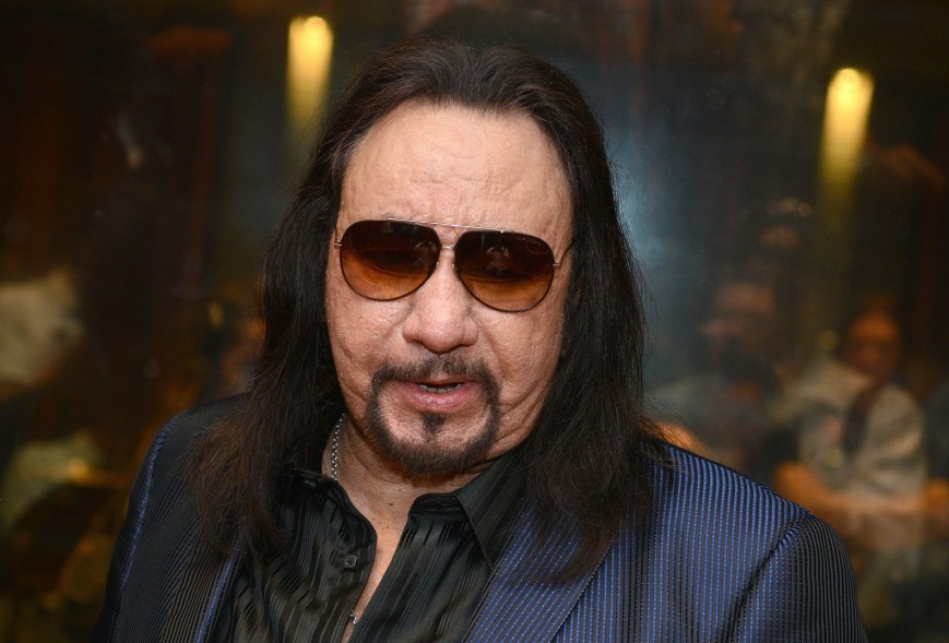 NEW YORK, NY - AUGUST 13: Ace Frehley attends the Ace Frehley listening party for upcoming new album "Space Invader" at Gibson Guitar Studios on August 13, 2014 in New York City. (Photo by Michael N. Todaro/Getty Images for Ace Frehley)