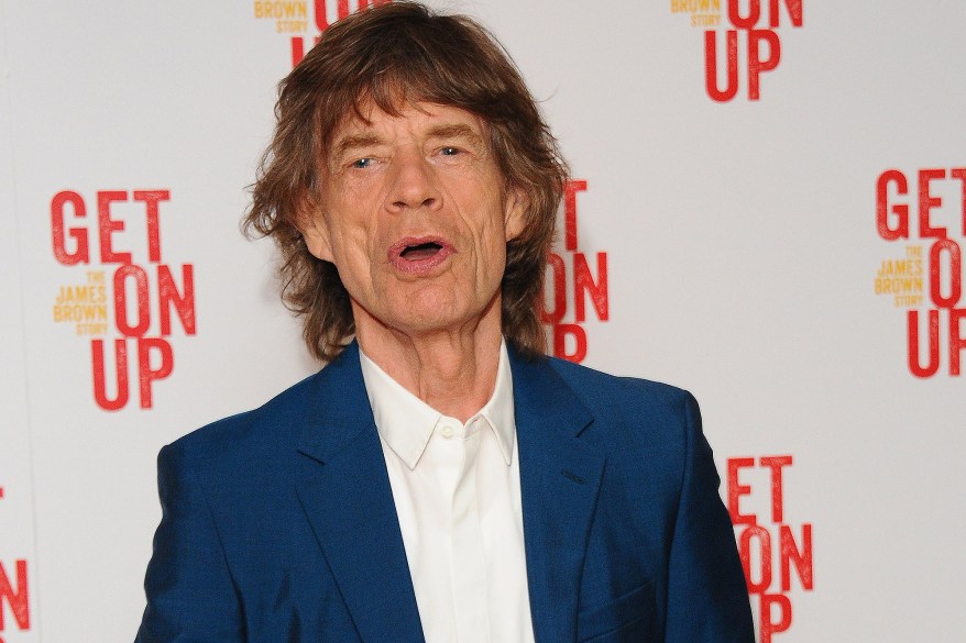 LONDON, ENGLAND - SEPTEMBER 14: Mick Jagger attends a special screening of "Get On Up" on September 14, 2014 in London, England. (Photo by Stuart C. Wilson/Getty Images)