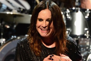 LOS ANGELES, CA - MAY 12: Musician Ozzy Osbourne performs onstage at the 10th annual MusiCares MAP Fund Benefit Concert at Club Nokia on May 12, 2014 in Los Angeles, California. (Photo by Frazer Harrison/Getty Images)