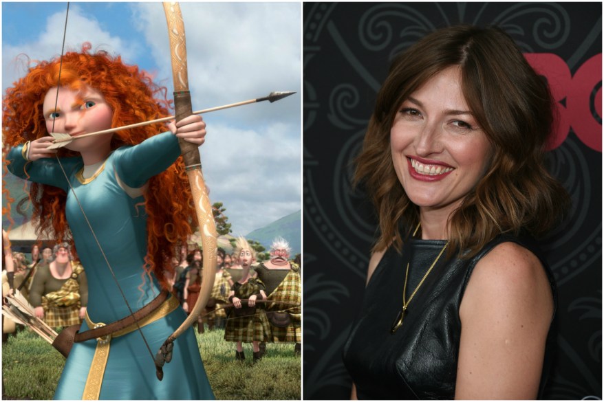 Scottish starlet Kelly Macdonald voices Merida in "Brave."