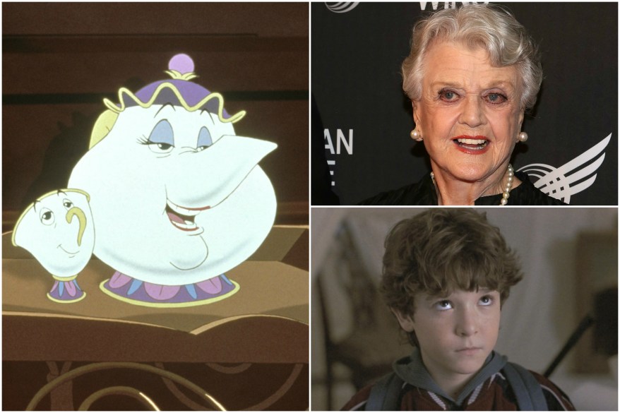 Dame Angela Lansbury lent her gentle lilt to Mrs. Potts, while Christopher Bradley Pierce (as Bradley Pierce) voiced her son, tiny teacup Chip.