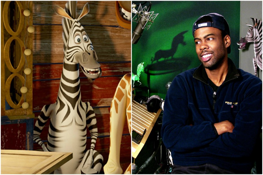 Chris Rock is Marty in "Madagascar."
