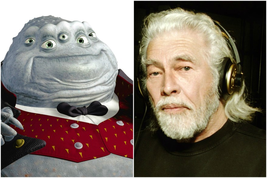 The most dapper "Monsters Inc." character, Henry J. Waternoose, is voiced by James Coburn.