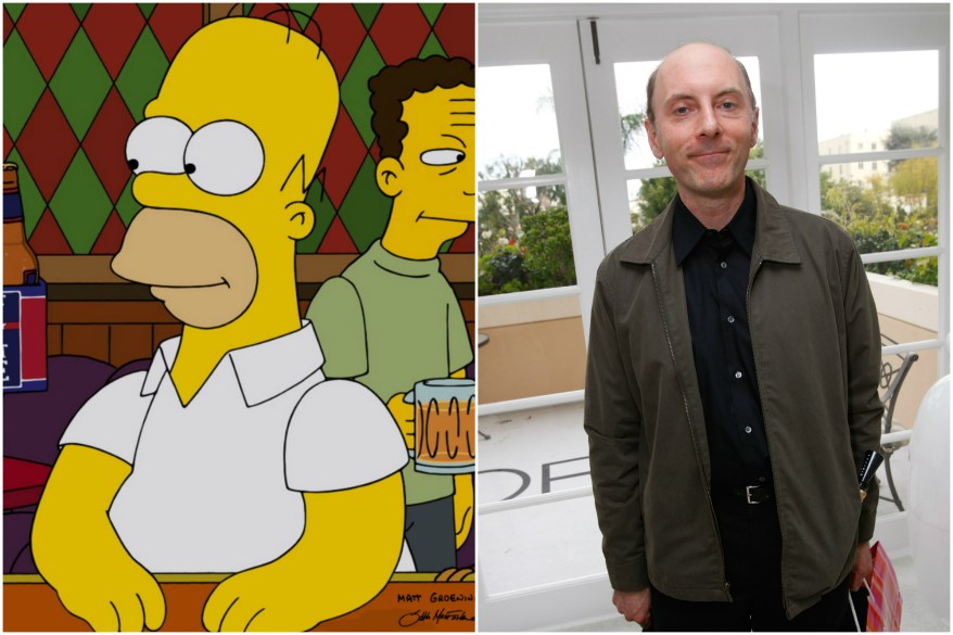 Dan Castellaneta voices donut-loving, beer-swigging Homer Simpson.