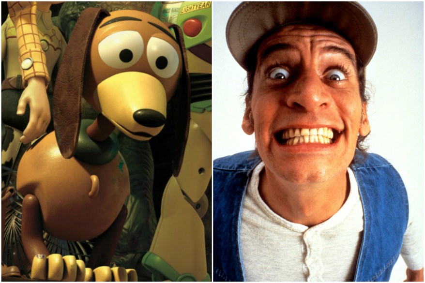 Jim Varney was Slinky Dog in "Toy Story."