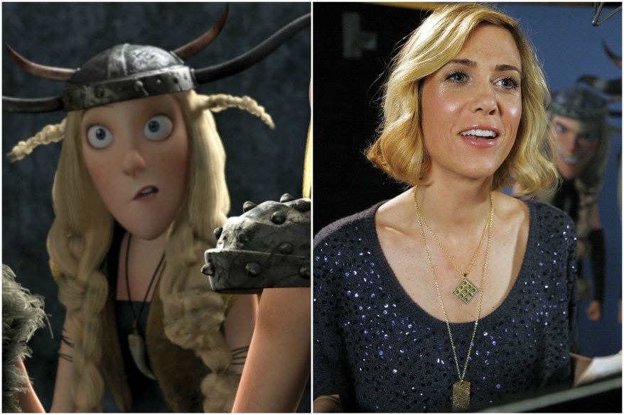 Kristen Wiig voices Ruffnut in "How to Train Your Dragon."
