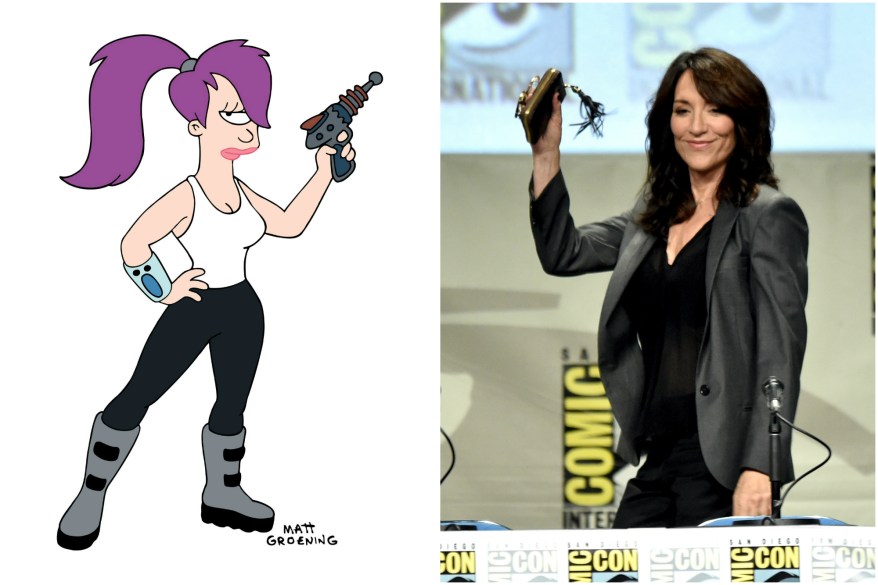 Katey Sagal lends her voice to Leela in "Futurama."