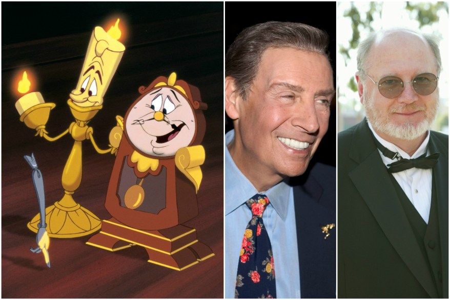 Lumiere, the randy French candlestick, was voiced by Broadway and "Law and Order" legend Jerry Orbach. David Ogden Stiers voiced his more uptight pal, Cogsworth.