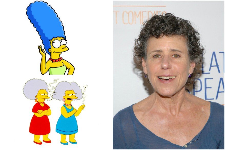 Julie Kavner voices not only Marge Simpson, but also her sisters Patty and Selma Bouvier.