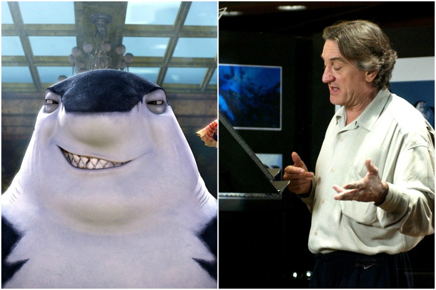 Robert De Niro is Don Lino in "Shark Tale."