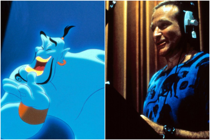 Robin Williams' Genie in "Aladdin" is one of the most-loved characters ever.