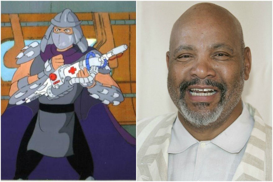 Who knew? Best known as Uncle Phil from "Fresh Prince of Bel Air," James Avery voiced villainous Shredder in the original "Teenage Mutant Ninja Turtles" cartoon.