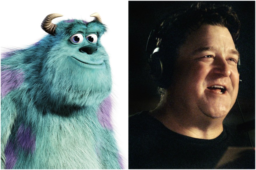 John Goodman voices friendly creepy creature Sulley in "Monsters Inc."