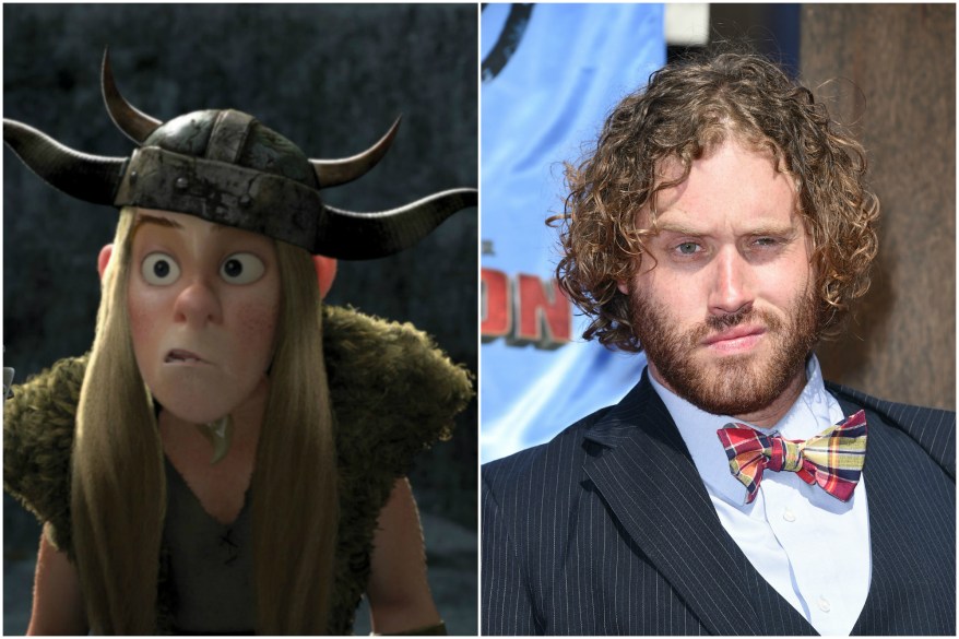 TJ Miller is Tuffnut in "How to Train Your Dragon."