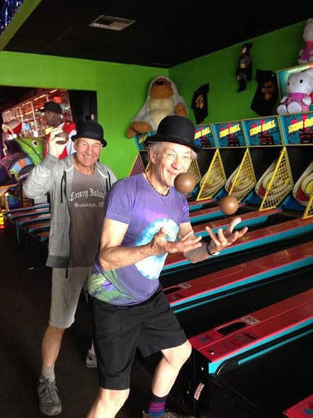 Having a (skee) ball ...