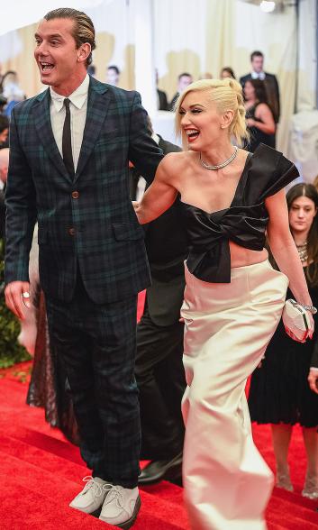 Laughing it up at the Met Gala on May 6, 2013