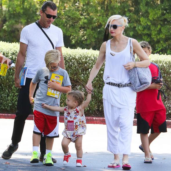 Gavin Rossdale, Gwen Stefani and sons Zuma, Apollo and Kingston celebrate Father's Day on June 20.