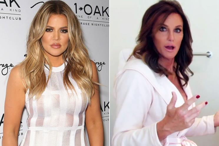 Khloé Kardashian and Caitlyn Jenner