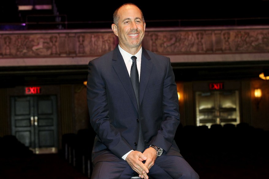 Jerry Seinfeld announces his Beacon Theatre residency on Tuesday in New York.