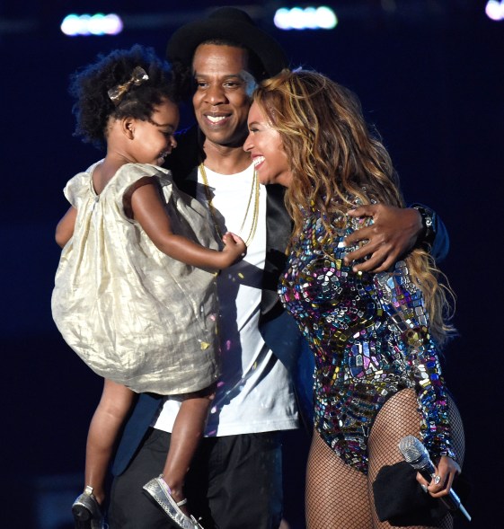 Cheering on mom at the MTV Video Music Awards on Aug. 24, 2014