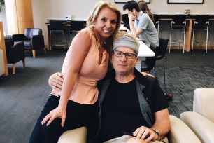 Britney Spears and Ed O'Neill